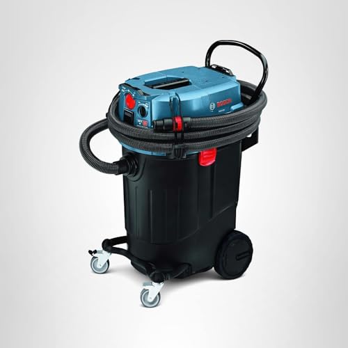 14 Gallon BOSCH VAC140AH Portable Dust Extractor with Auto Filter Clean and HEPA Filter