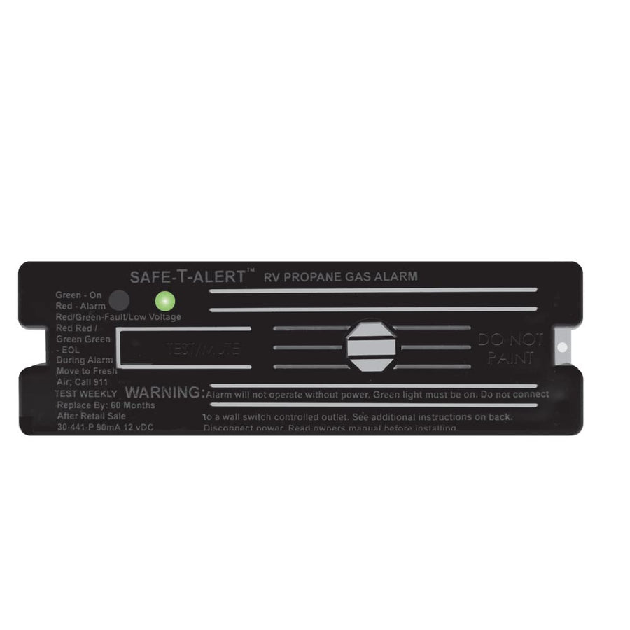 30 Series Safe T Alert Classic LP Gas Alarm - Propane Alarm - Surface Mount, Black - 30-441-P-BL