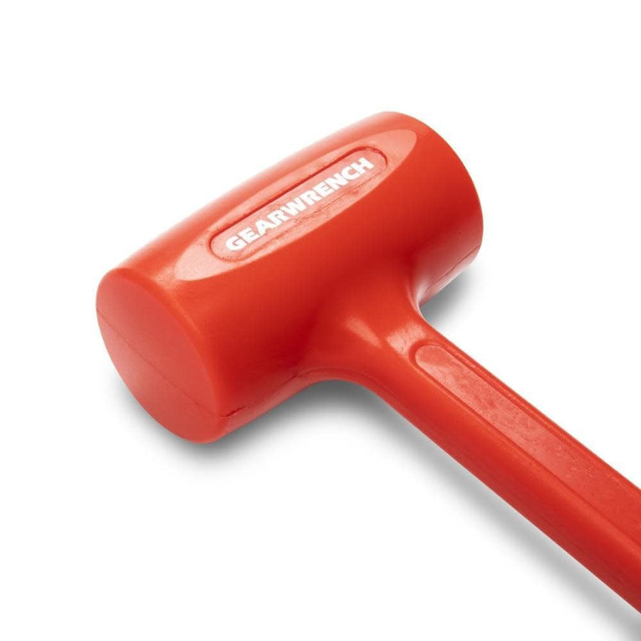 GEARWRENCH One-Piece Dead Blow Hammer, Standard Head, 29 oz. Head - 45 oz. Total Weight – 69-533G, Red