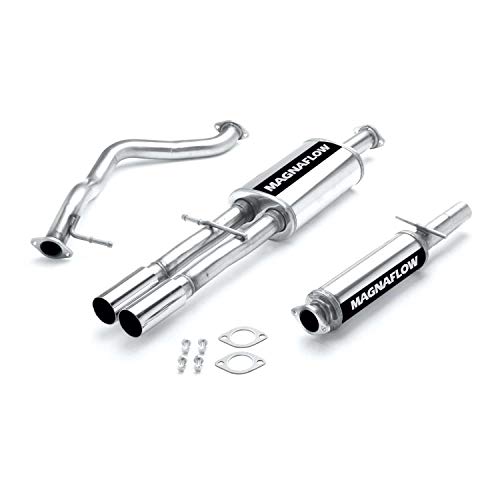 Performance Exhaust System MagnaFlow 19601: Cat-Back, Street Series, Compatible with 2022-2025 Toyota Tundra, Single Driver Side Rear Exit