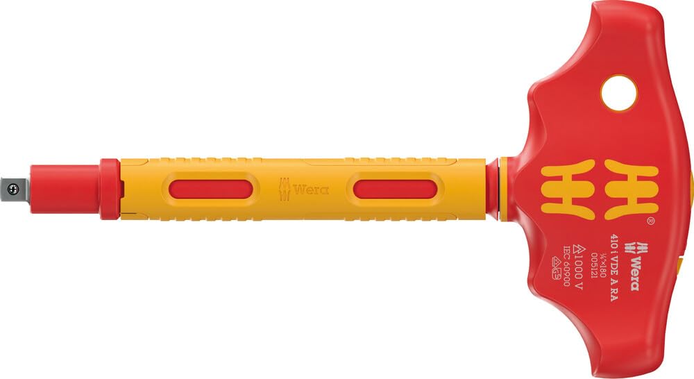 VDE A RA T-HNDL RATCHET SCRWDVR BLD 410 FOR 1/4" VDE SCKT