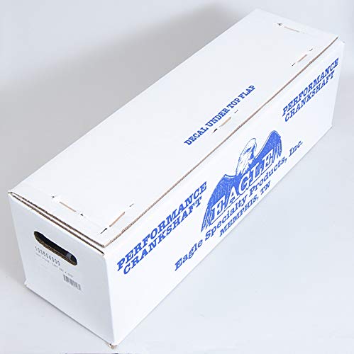 Eagle Specialty Products 4.000 in Stroke Crankshaft, Internal Balance, Cast Iron, 2-Piece Seal, Small Block Mopar, Each