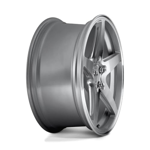 wgr Rotiform 18x8.5 5x112 45et 66.56mm gloss silver wheel