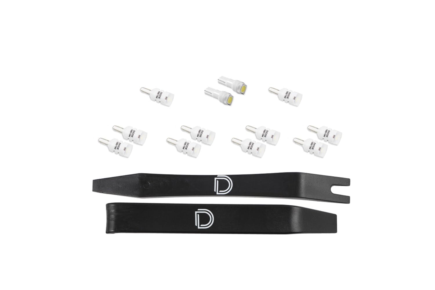 LED interior bulb pack Diode Dynamics compatible with Toyota Highlander 2014-2019, Stage 1
