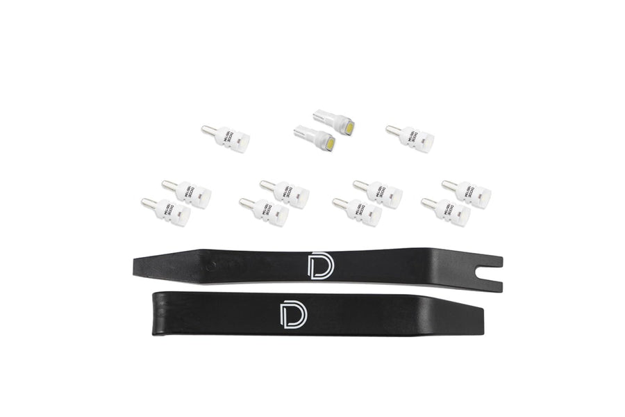 LED interior bulb pack Diode Dynamics compatible with Toyota Highlander 2014-2019, Stage 1
