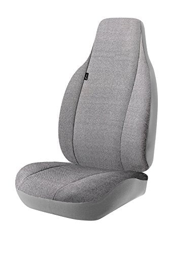 Fia Gray TRS49-49 Custom Fit Front Seat Cover Bucket Seats - Saddle Blanket (Solid Gray)
