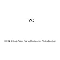 Honda Accord TYC 660492-G Rear Left Replacement Window Regulator