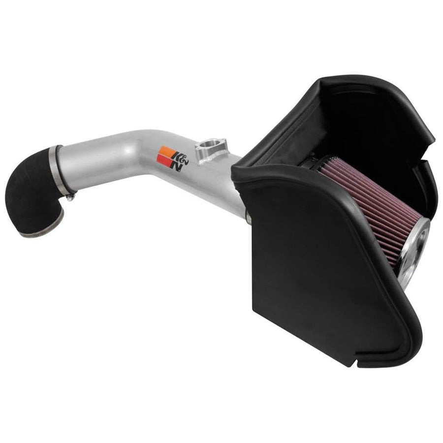 Cold Air Intake System K&N: High-Flow Air-Filter, Increase Performance & Horsepower: Compatible with 2016-2018 NISSAN Titan XD, 77-6017KS