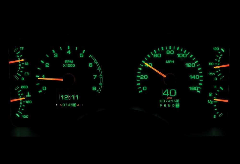 Dakota Digital Retrotech Gauge Instrument System RTX-90F-MUS-X Compatible with Ford 1990-93 Mustang
