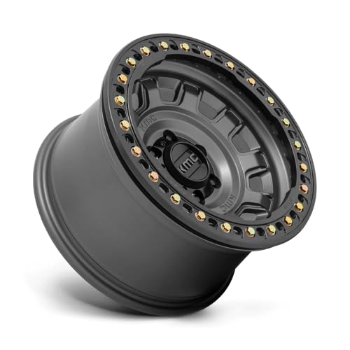 KMC Wheels 17X9 TANK BEADLOCK 6X5.54.41 -15mm ANTHRACITE - KM23679060415N