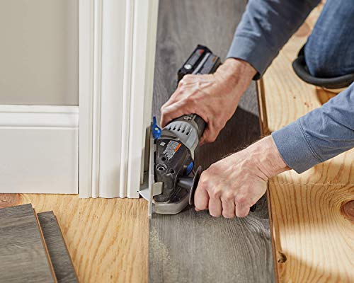Dremel Compact Circular Saw Kit US20V-02 with (2) 20V Batteries, Charger & Storage Bag, Cordless Compact Saw, 15,000 RPM - Ideal for Flush Cutting, Plunge Cutting and Surface Preparation