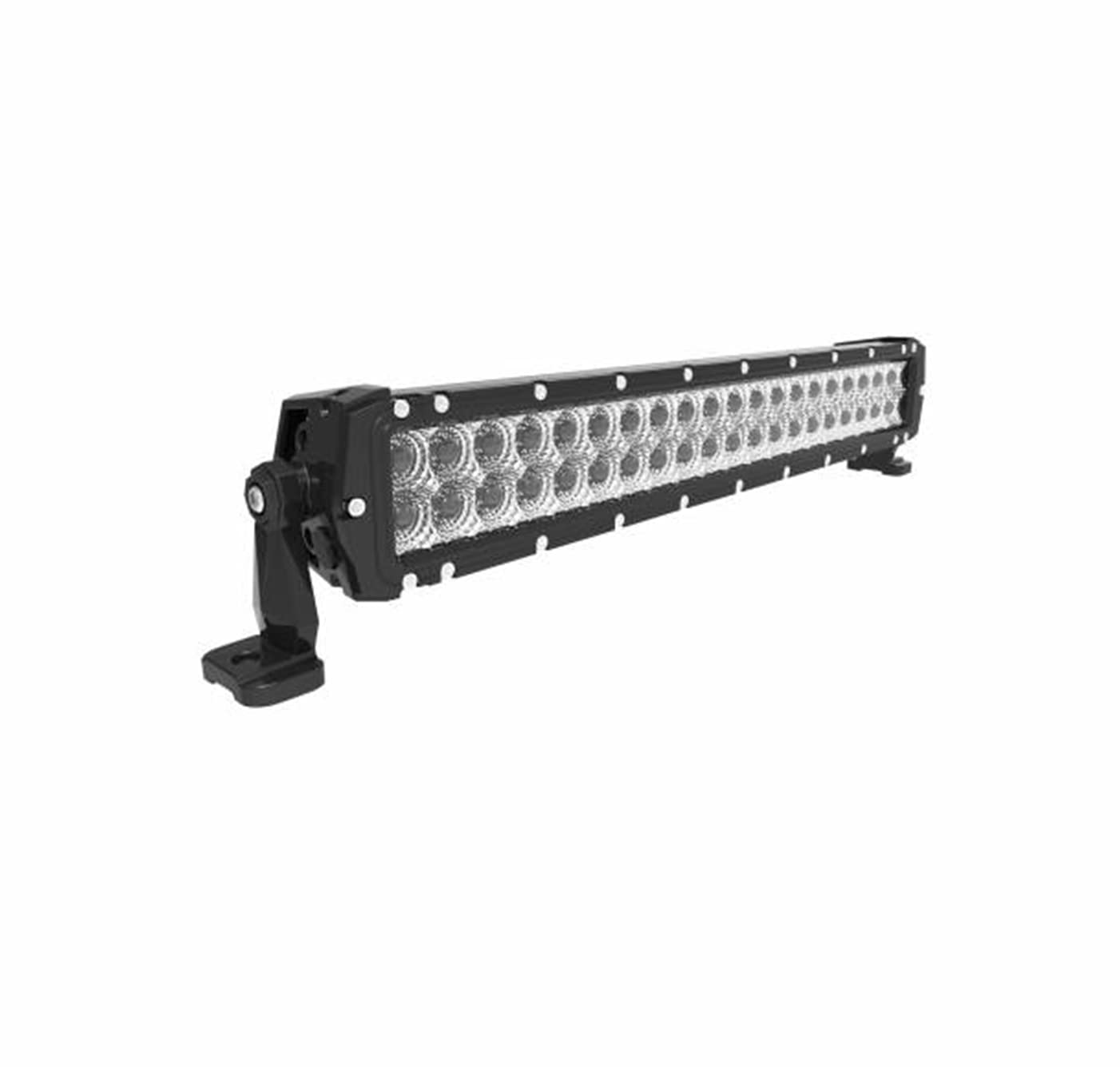 Heavy Duty Black Horse RUGGED Grille Brush Bumper Guard Modular Come with 20" Double Row LED Light Compatible with 2015-2019 GMC Sierra 2500 HD|2015-2019 GMC Sierra 3500 HD-RU-GMSI15-B-K1