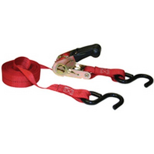 13' KEEPER 85513 Tie-Down Ratchet with S Hooks 2 Count