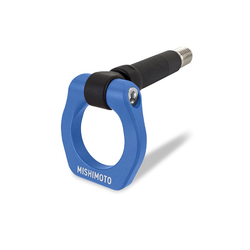 Mishimoto Tow Hook Racing, Front Compatible with BMW F80 M3 2015-2020, Blue