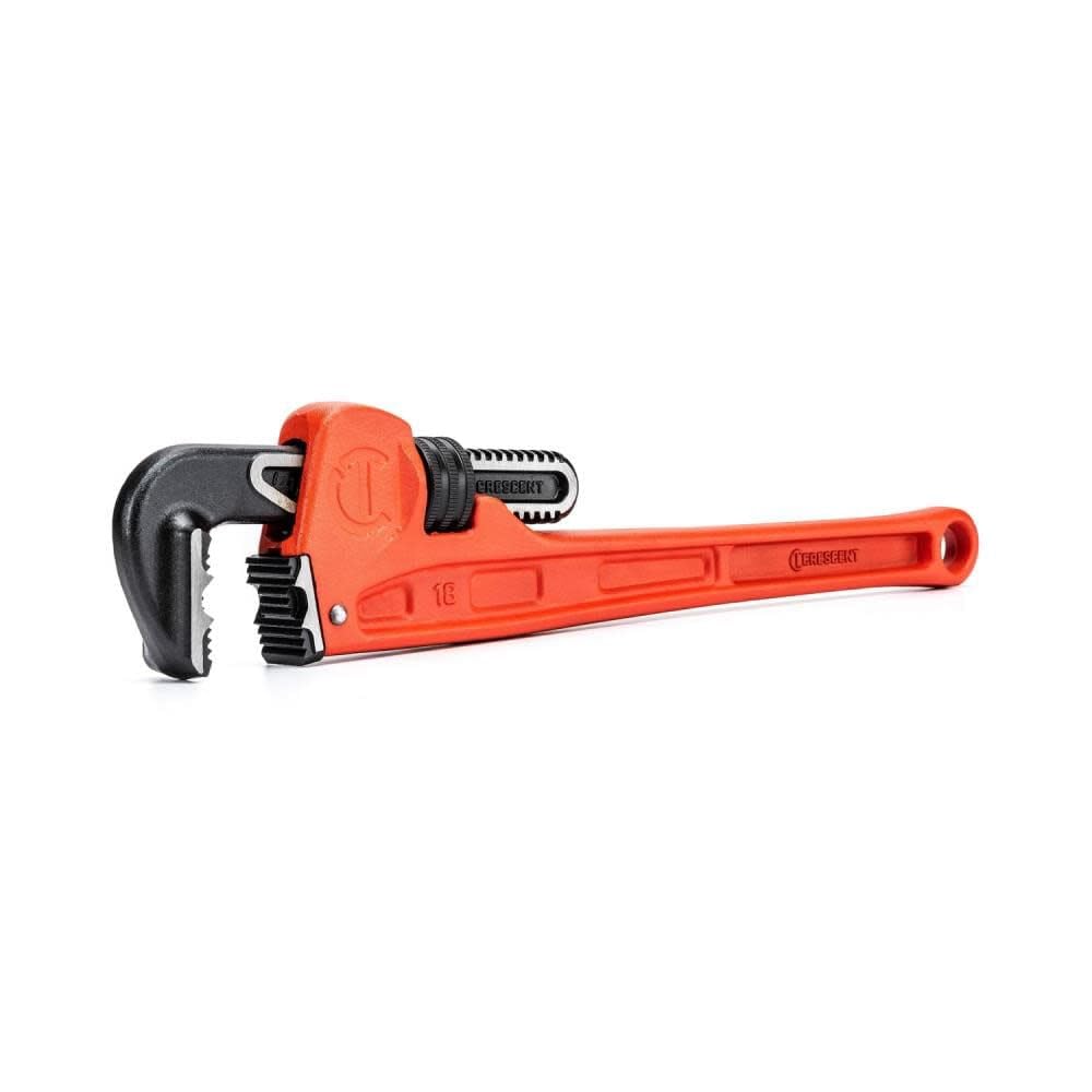 Crescent K9 Jaw Cast Iron Pipe Wrench - Hand Tool for Home Improvement, Mechanic, Plumbing & Repair - 18" - CIPW18