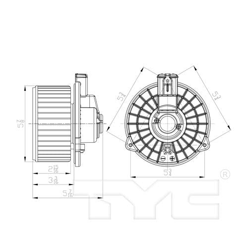 Hd Odysy (Rear) Blower Assy 05-17