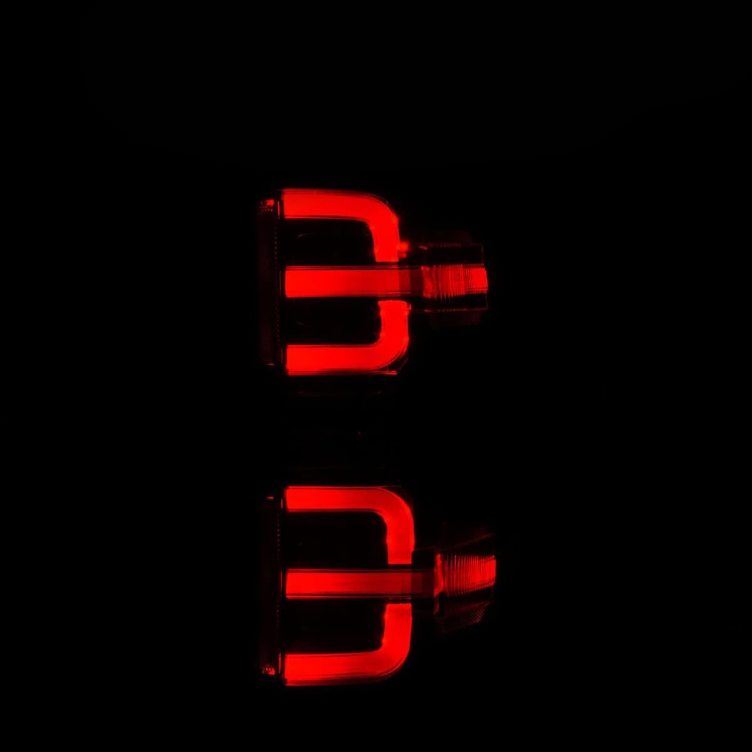 15-19 Chevy Silverado 2500HD/3500HD Anzo USA (Halgn Only) LED Tail Lights w/Black Light Bar & Clear Lens (311425)