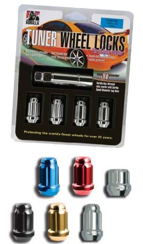 Acorn Bulge Gorilla Automotive 31128BC (17Mm Hex) Lug Nuts?Bulk 12mm x 1.25 Closed End Black Chrome Wheel Lug Nut Acorn Bulge Lug Nuts Bulk 12mm x 1.25 Closed Black Chrome