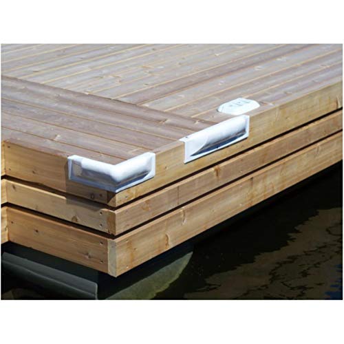 Corner Dock Bumper 12" White