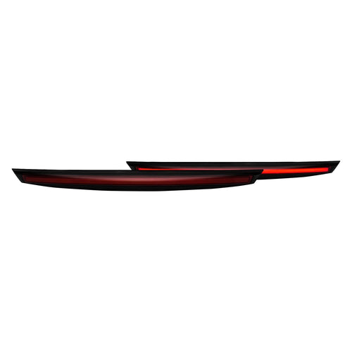 ANZO 2007-2014 Compatible with Chevrolet Suburban 1500 LED 3rd Brake Light Black Housing Smoke Lens w/Spoiler 1pc