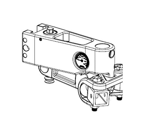 WDSL2FULL Weigh Safe Slider for 2 Inch Shank Drawbar Receiver: 2 Inches Fixed
