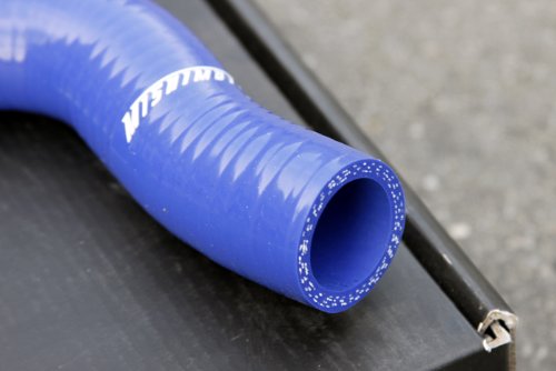 Mishimoto Silicone Radiator Hose Kit MMHOSE-MUS-86BL Fits Ford Mustang GT Cobra 1986-1993 Blue