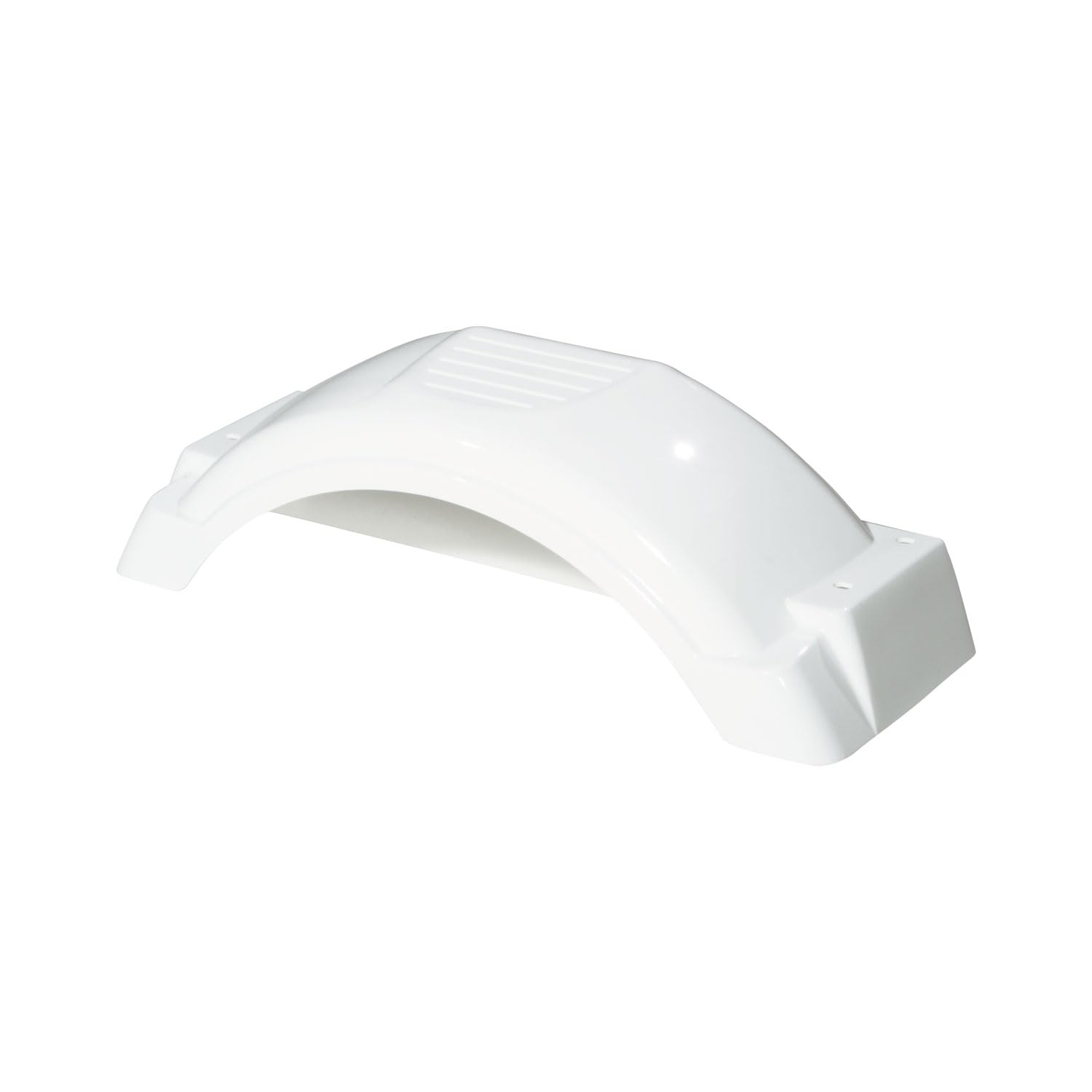 Fulton Plastic Trailer Fenders, 8-Inch -12-Inch Tire Size, White #008549