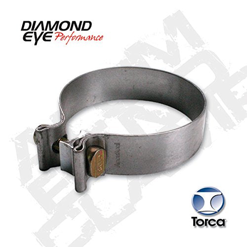 CLAMP Diamond Eye Band 2-3/4in METRIC HARDWARE 304 SS