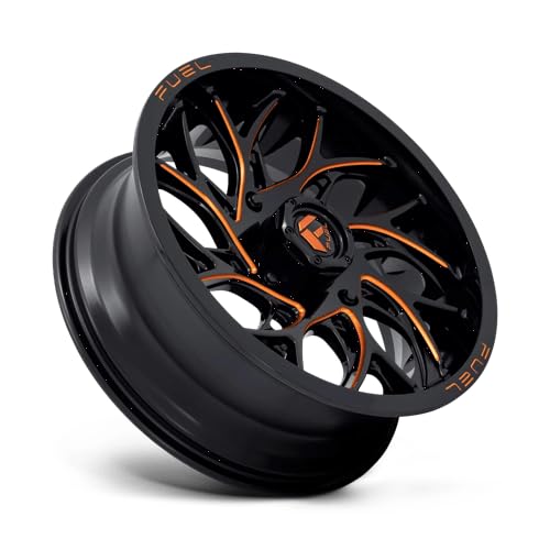 UTV Fuel D780 18X7 4X156 G-BLK-MILL-OR 13MM - D7801870A544