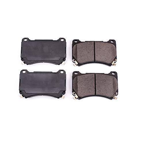 Power Stop Z16 16-1396 Evolution Front Ceramic Brake Pads For Hyundai Equus 2011, Hyundai Genesis 2009-2014 [Model Specific]