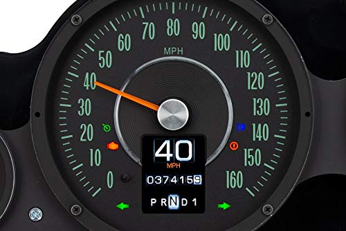 Dakota Digital Retrotech RTX-64C-VET-X Gauge Instrument System Compatible with 1964 Chevy Corvette