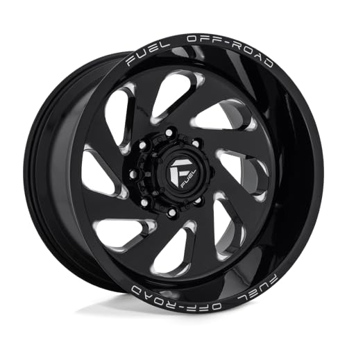 D637 1PC Fuel 20X10 8X180 GL-BLK-MIL -18MM - D63720001847