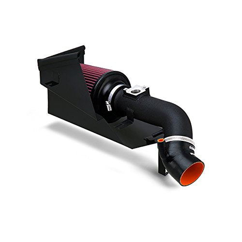 Mishimoto Performance Air Intake MMAI-CIV-06SIHWBK w Heatshield Fits Honda Civic Si 2006-2011 Wrinkle Black