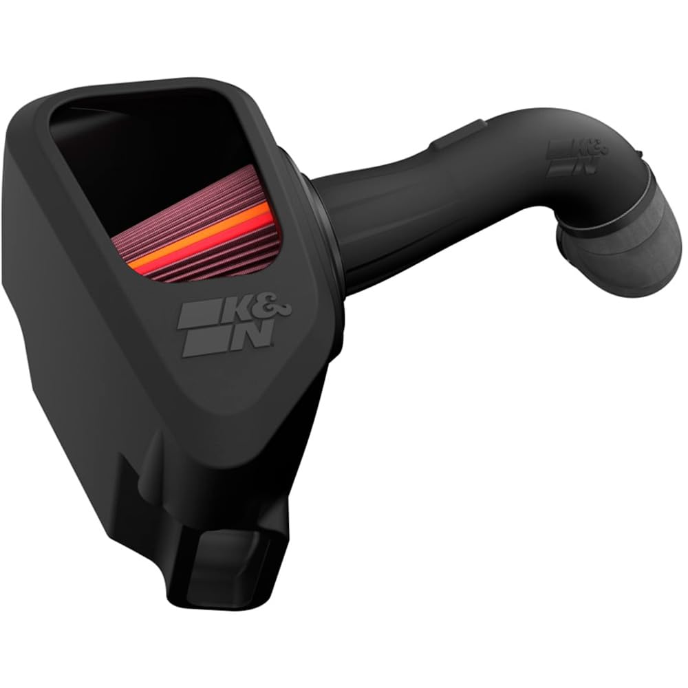NextGen K&N Cold Air Intake System: High-Flow Cotton Filter: Compatible with 2020-2025 Chevrolet/GMC: Silverado 2500 & 3500, Sierra 2500 & 3500, 50-3103