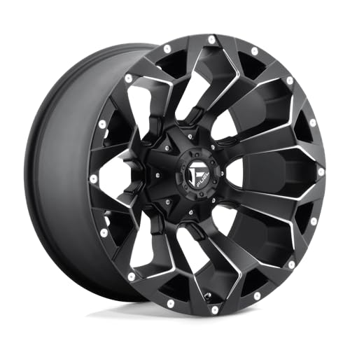 1PC Fuel D546 18X9 5X5.5/150 MT-BLK-MIL 20MM - D54618907057US