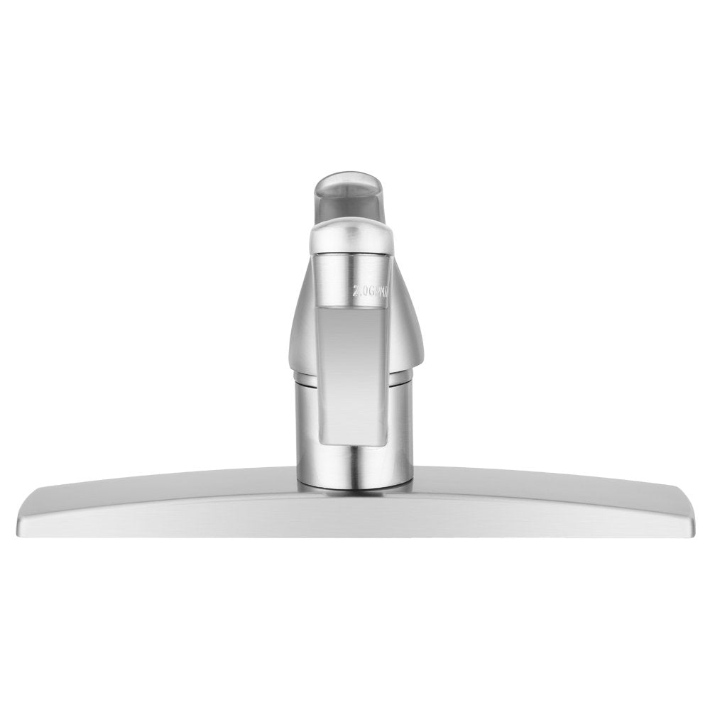 RV Kitchen Sink Faucet Dura Faucet DF-NMK600-SN (Brushed Satin Nickel) Swivel