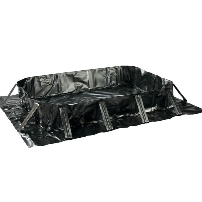 Talon™ 4’ x 6’ x 1’, 179 Gallon Spill Capacity, Black - SX Berm, T8424