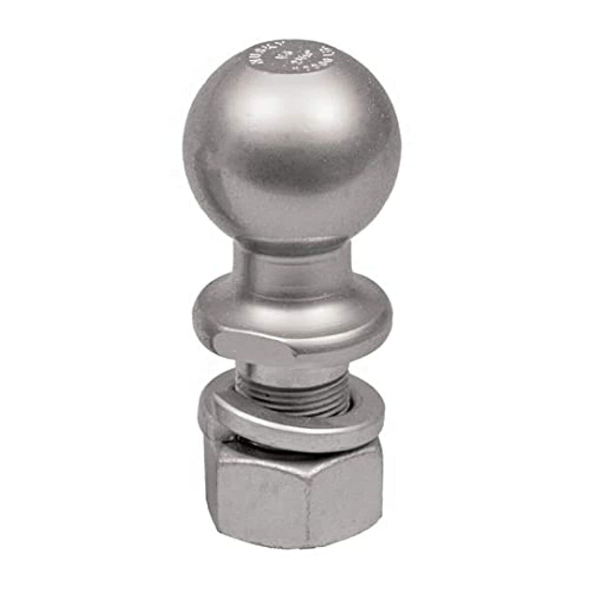Chrome Husky Towing Products 32914 2" x 1" x 2-7/8" 7,500 lb Capacity Hitch Ball