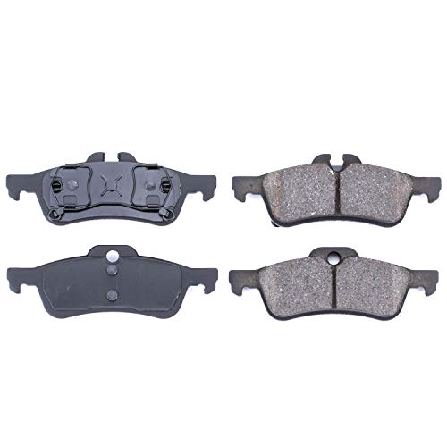 Power Stop Z16 16-1060 Evolution Rear Ceramic Brake Pads For Mini Cooper 2004-2008 [Model Specific]