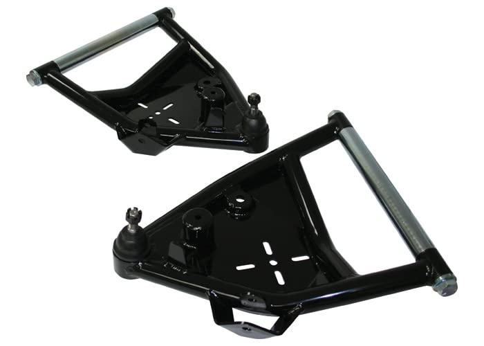 TCL87CS Brothers Trucks Tubular Lower Control Arms- 1/2 Ton- RWD - Black - Pair