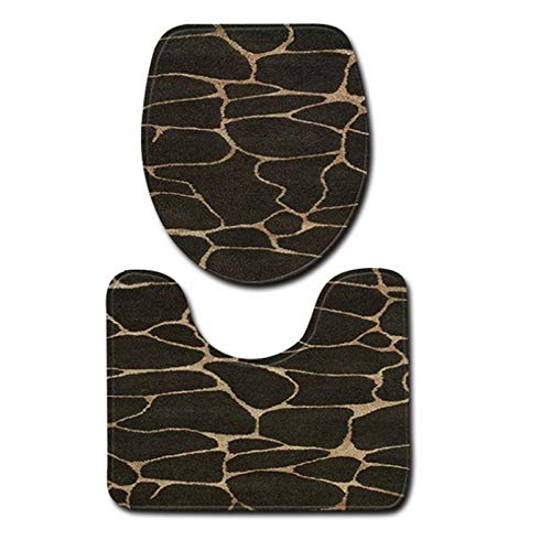 Bathroom Melling RUG Set 16.8L x 12.8W x 11.0H inches, M35M543