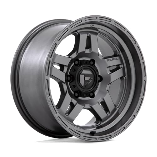 D801 OXIDE FUEL OFF-ROAD 17X8.5, 5X5.0, 4.79, 1mm MATTE GUNMETAL - D80117857547