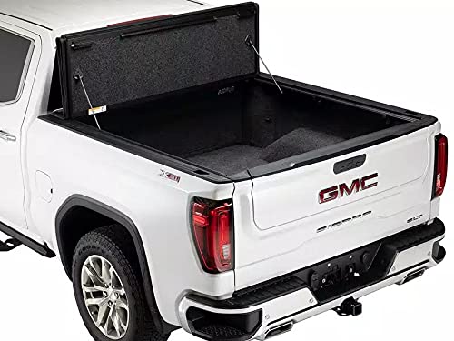 A.R.E. Fusion Hard Tri-Fold Color Match Tonneau Cover Compatible with 2014-2018 Chevrolet Silverado/gmc Sierra 6.6 Ft Bed Paint Code 1998 White Diamond