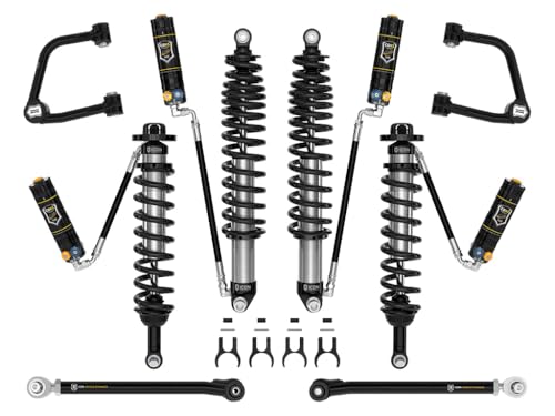 ICON 3-4" Lift, Stage 6 Suspension System, Non-Sasquatch, 2021-2023 Ford Bronco, CDXS, Tubular