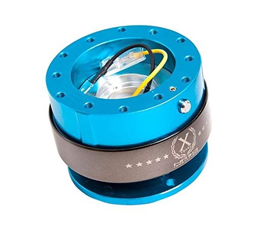 Quick Release NRG Gen 2.0 - New Blue Body / Titanium Chrome Ring