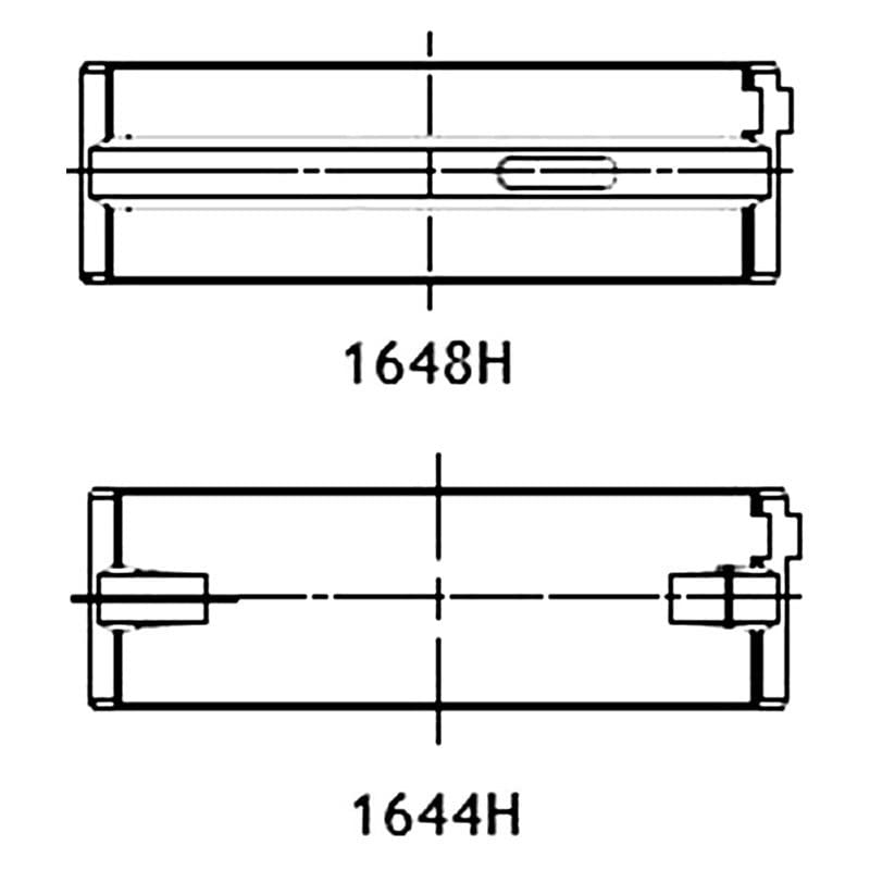 Standard Size ACL (5M1644H-STD) High Performance Main Bearing Set for Volkswagen/Audi