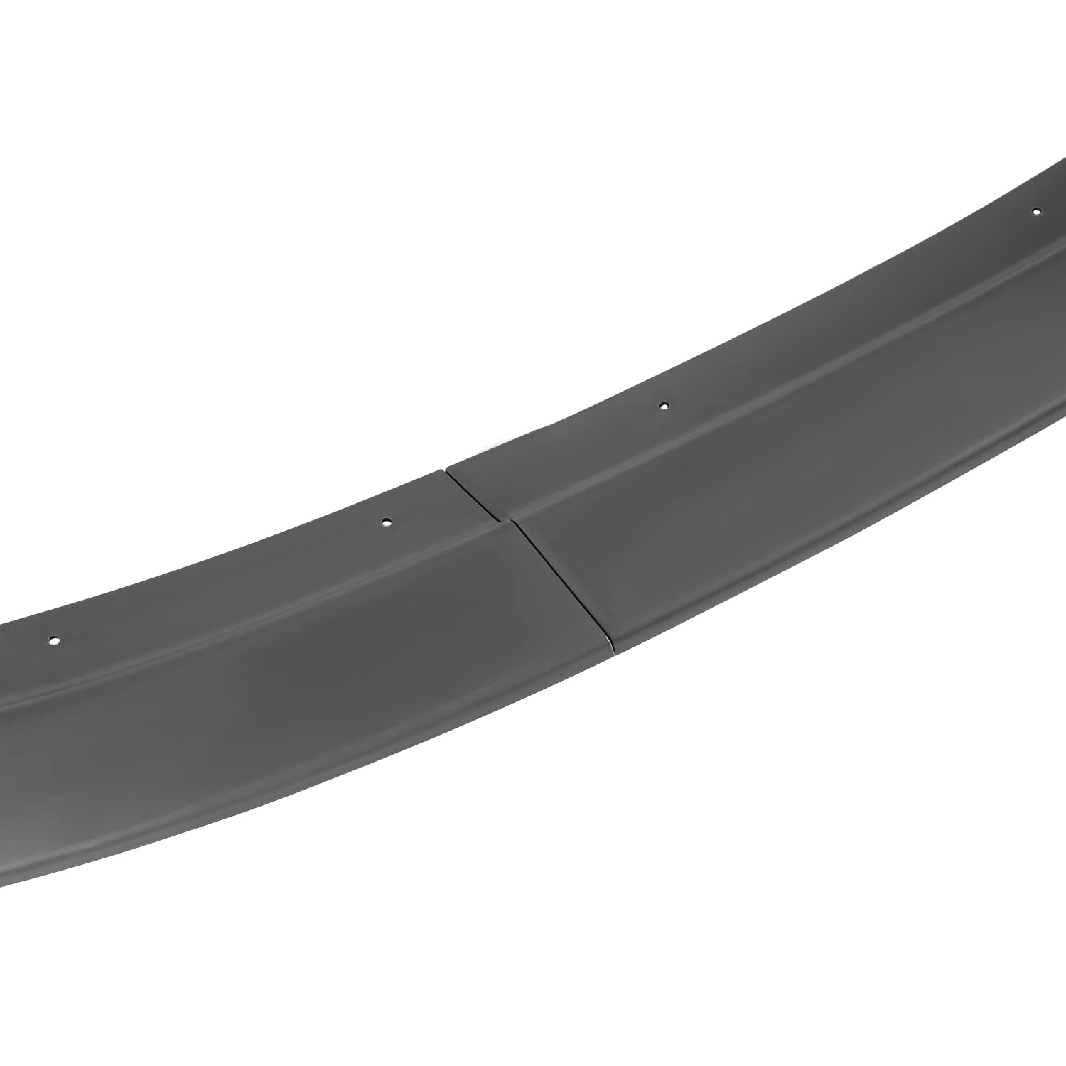Matte Black Spec-D Tuning Front Bumper Lip Spoiler Splitter 3PC Compatible with Dodge Challenger SXT 2015-2021