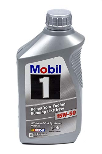 MOB122377-1 Mobil 1 15W50 FS Oil, 1 Quart