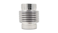 Exhaust Bellows Assembly Vibrant Performance 69527, Directional Flow Solid Liner, 1.875 in. diameter inlet, 1.875 in. diameter outlet, 2.75 in. Long, 321 Stainless Steel, Electropolished, each