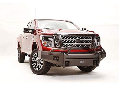 Titan 16-18 Bs Elite Pre-Runner Guard with Tow Hooks Matte Black